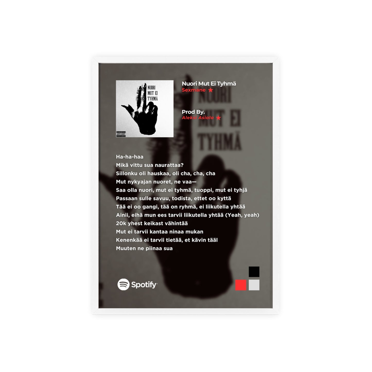 Sexmane - Nuori Mut Ei Tyhmä