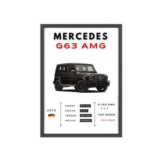 Mercedes G63 AMG - Printed