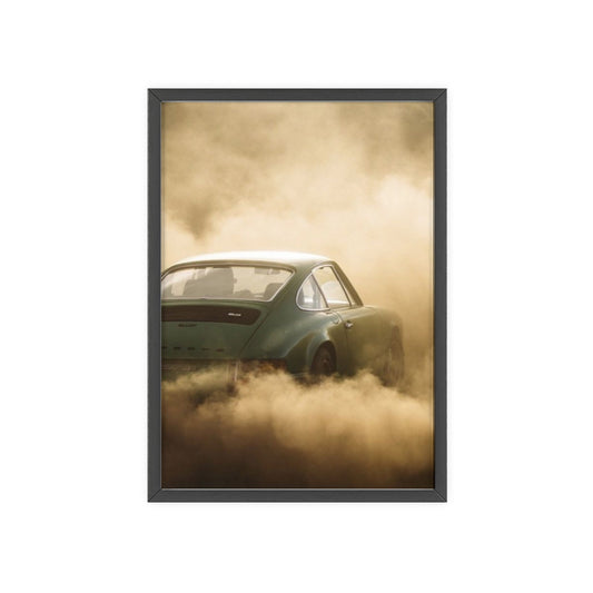 Porche 911, Dust - Printed